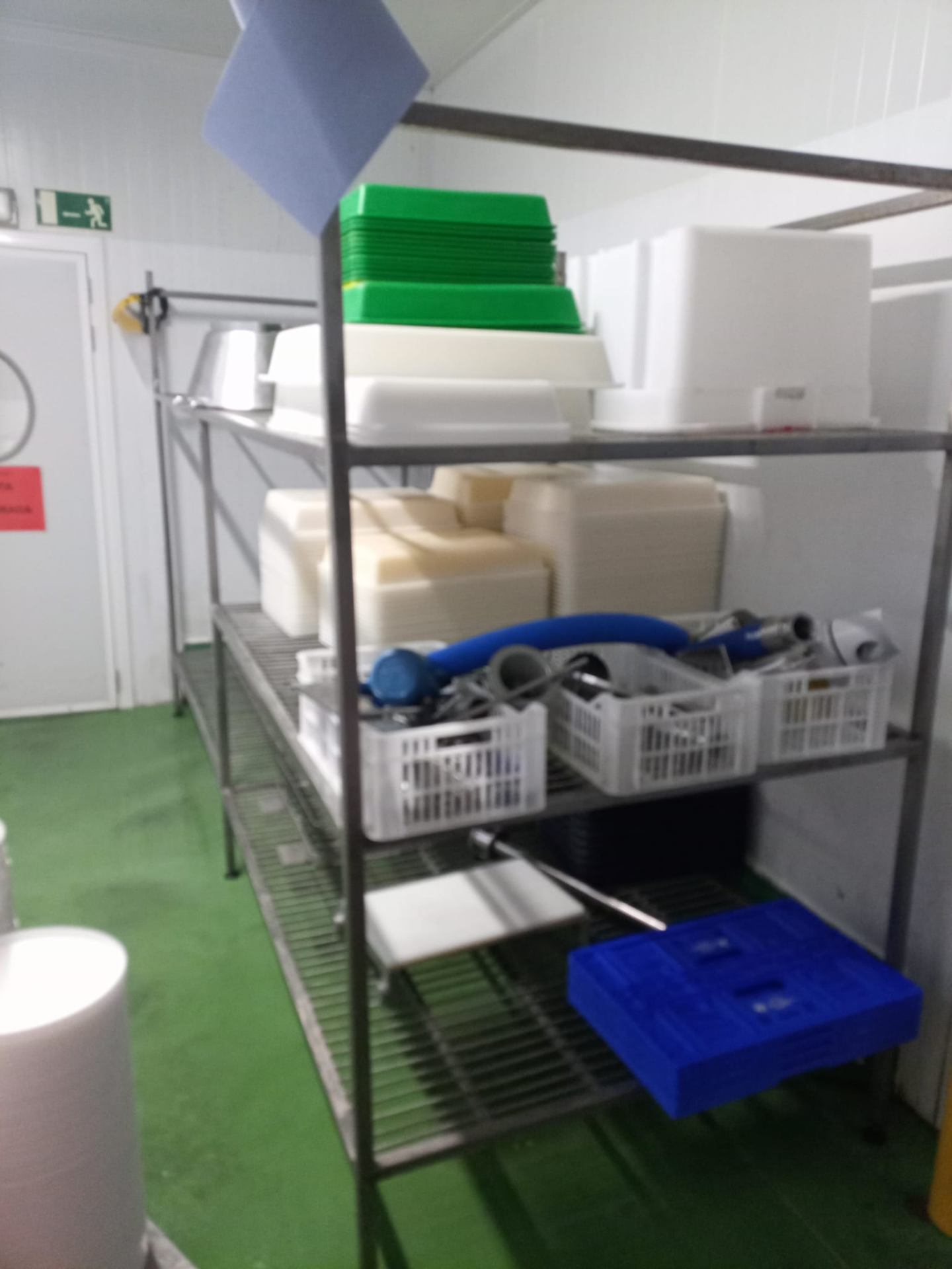 Estantería Inox para Industria Alimentaria